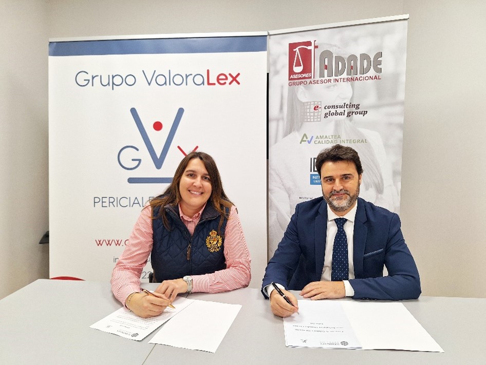 ValoraLex Periciales Médicas y Iurispreven firman un acuerdo de colaboración | Sala de prensa Grupo Asesor ADADE y E-Consulting Global Group